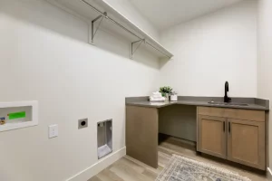 Sterling Homes of Idaho Subdivision Staged Snowcreek Laundry Room